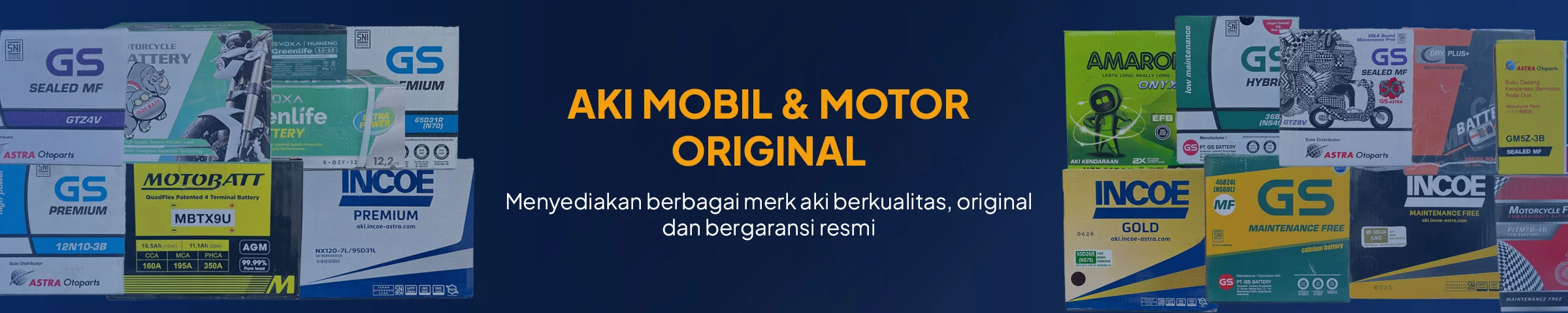 Aki Mobil Original